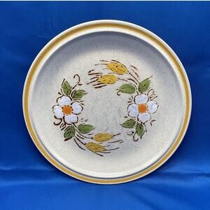Hearthside Garden Prairie Flowers Salad Plate 7.5" in Oven and Dishwasher Safe